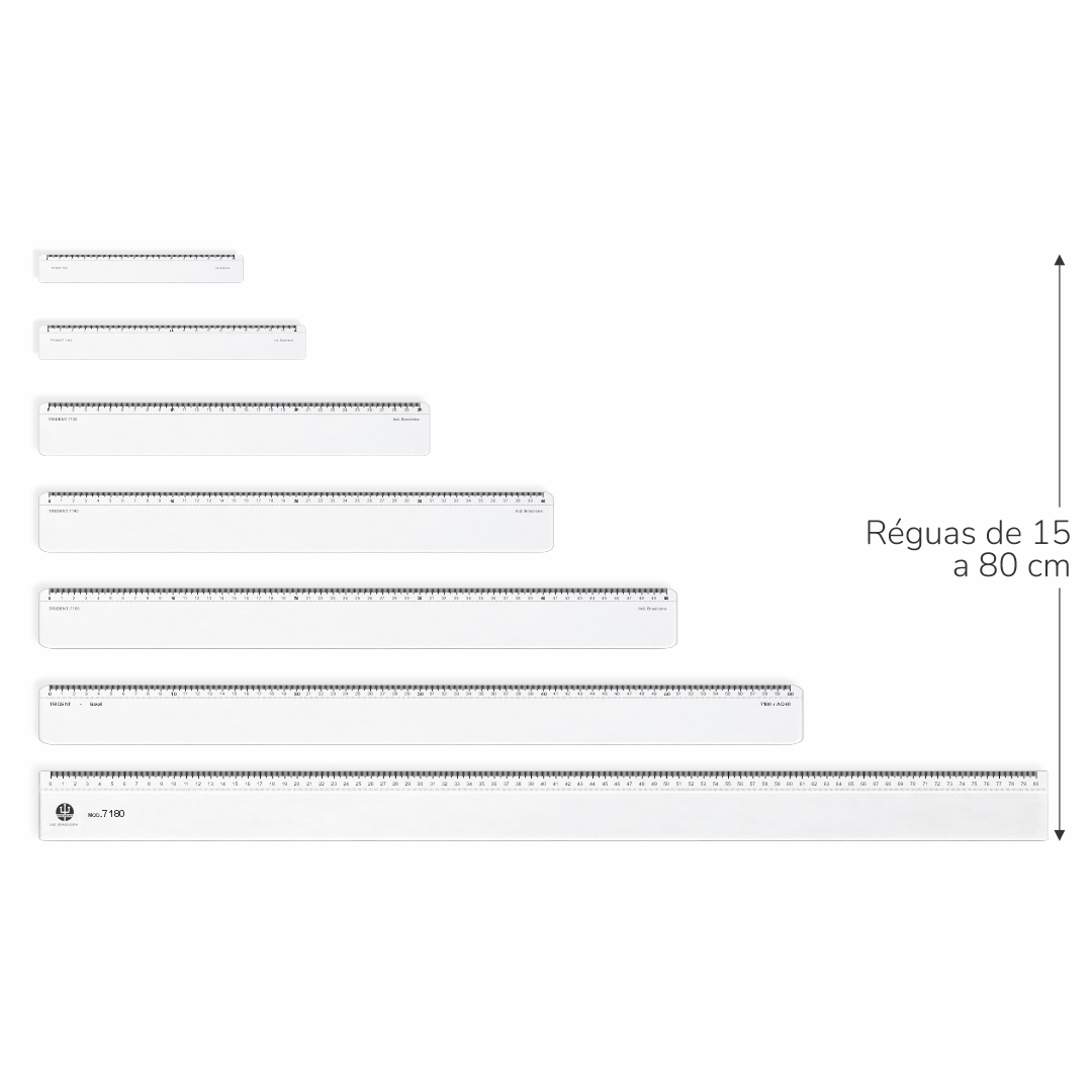Réguas de Acrílico Cristal - Escala mm - Image 9