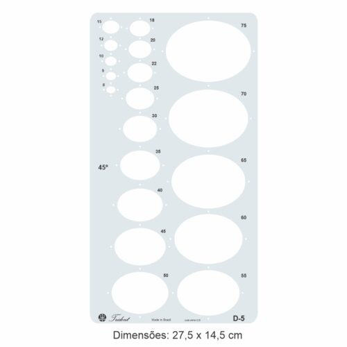 Gabarito - Elipses D-5 - Image 2