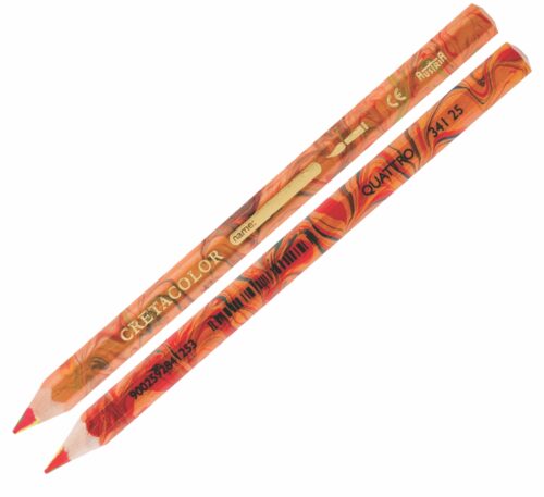 Caixa de Lápis Mega Quattro Minas com 4 cores Cretacolor - E - 341 98