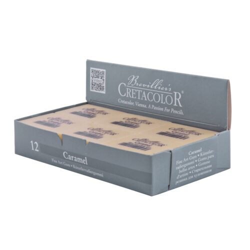 Caixa - Borrachas Caramel Cretacolor - 12 peças - 433 01