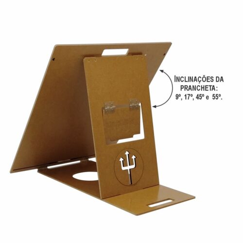 Prancheta Articulada com Prendedor para Papel e Régua Paralela - Image 3
