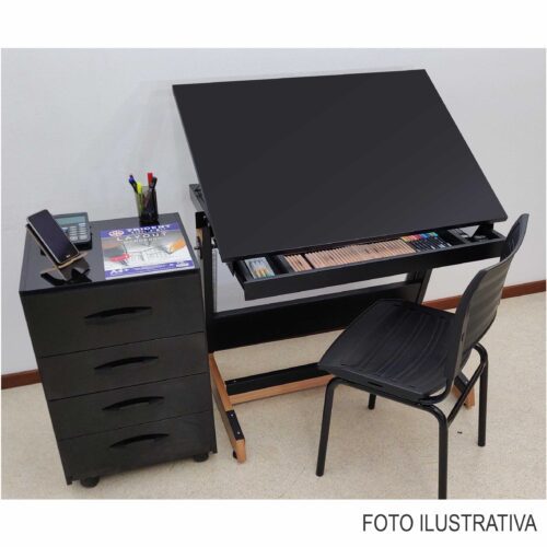 Cavalete com Tampo em MDF Black - Image 3