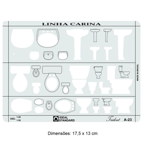 Gabarito - Instalações Sanitárias A-23 - Image 2