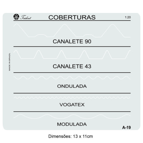 Gabarito - Cobertura "Eternit" A-19 - Image 2
