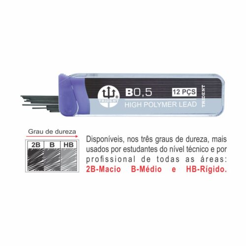 Grafites Blisters - Dureza B 05 mm  - GRAF-B05B - Image 5