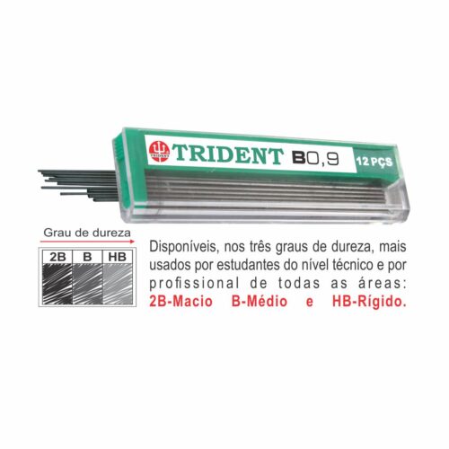 Grafites Blisters - Dureza B 09 mm - GRAF-B09B - Image 5