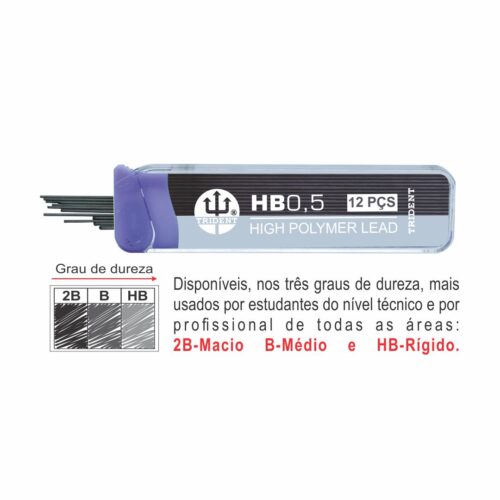 Grafites Blisters - Dureza HB 05 mm - GRAF-HB05B - Image 5