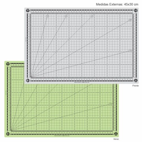 Bases para Desenho e Corte - Média Dureza - Modelo Variados - Image 2