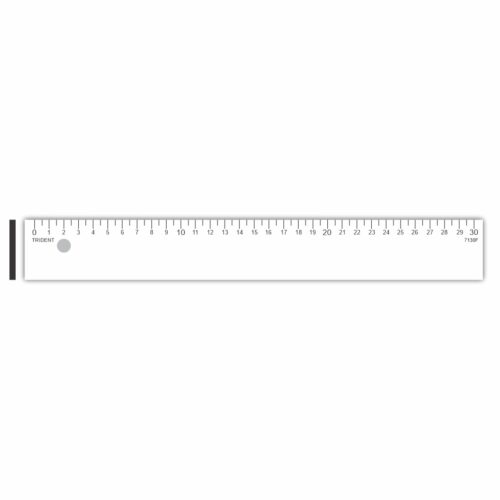 Réguas de Apoio para Cortador Rotativo e Estilete - Fórmica Branca - Modelos Variados - Image 2