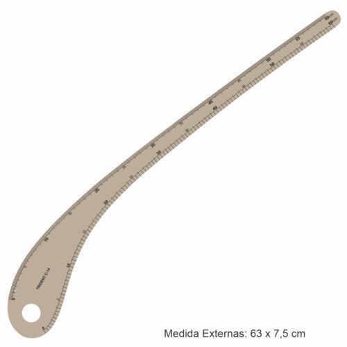 Réguas para Alfaiataria e Modelagem - C-14 - Image 2