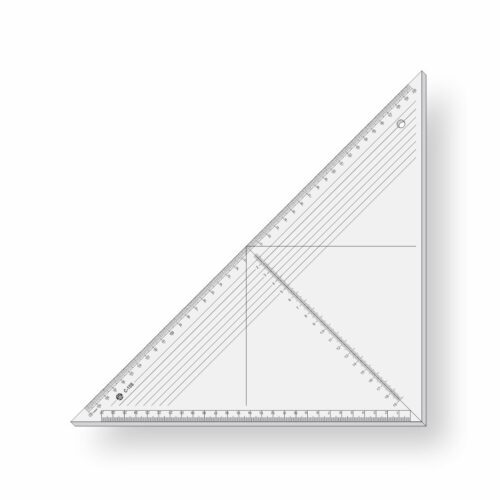 Esquadro para Modelagem e Patchwork - C-15S