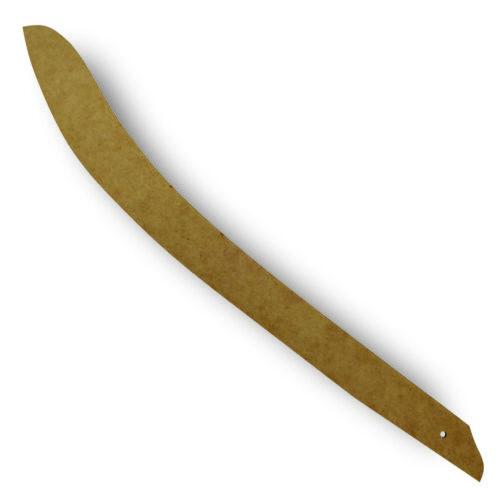 Réguas para Alfaiataria e Modelagem - MDF Natural - C-3M - Image 2