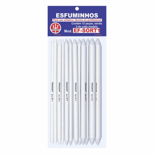 Esfuminhos para Desenho - Embalagem com 2 Peças