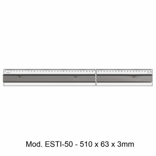Réguas de Apoio para Cortador Rotativo e Estilete - Acrílico Cristal - Modelos Variados - Image 2