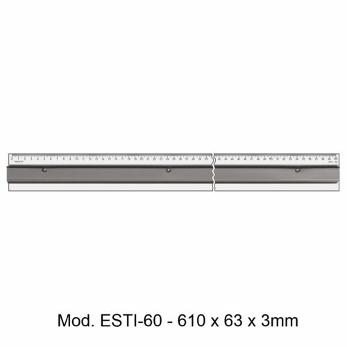 Réguas de Apoio para Cortador Rotativo e Estilete - Acrílico Cristal - Modelos Variados - Image 4