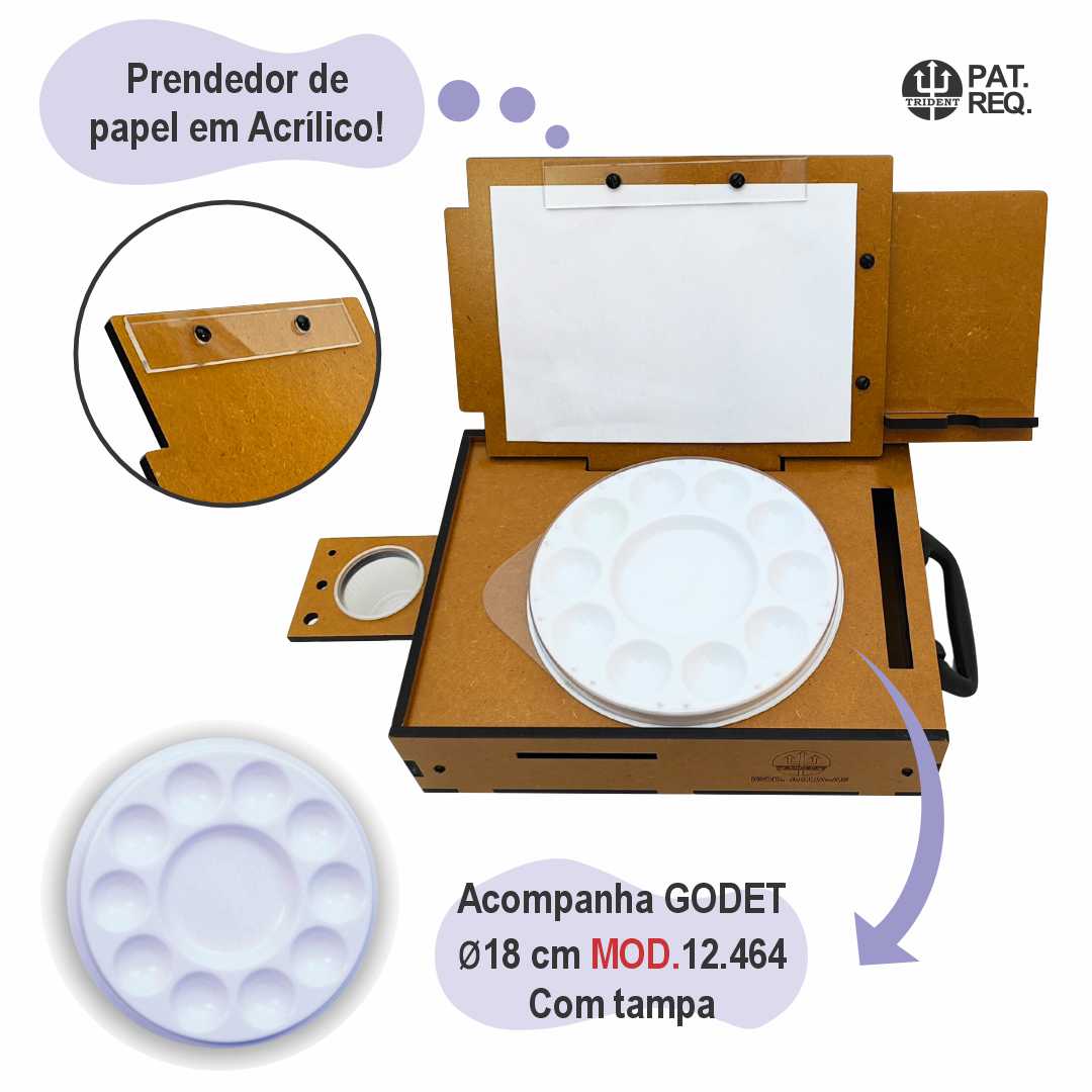 Estojo Aquarela - AQUA-A5 - Imagem 7